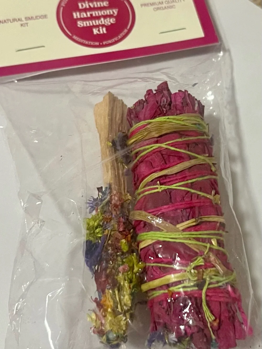 Smudge Kit - Pink Sage & Palo Santo